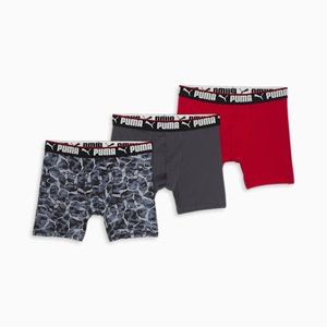 Puma Men's 3 Pack Sport Style Performancee Boxer Brief 859707 01 NEW w TAGS